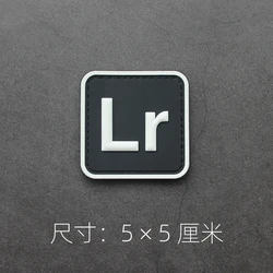 Luminous 3D PVC Rubber Morale Badge - Creative DIY Accessory (PVC patch 3)