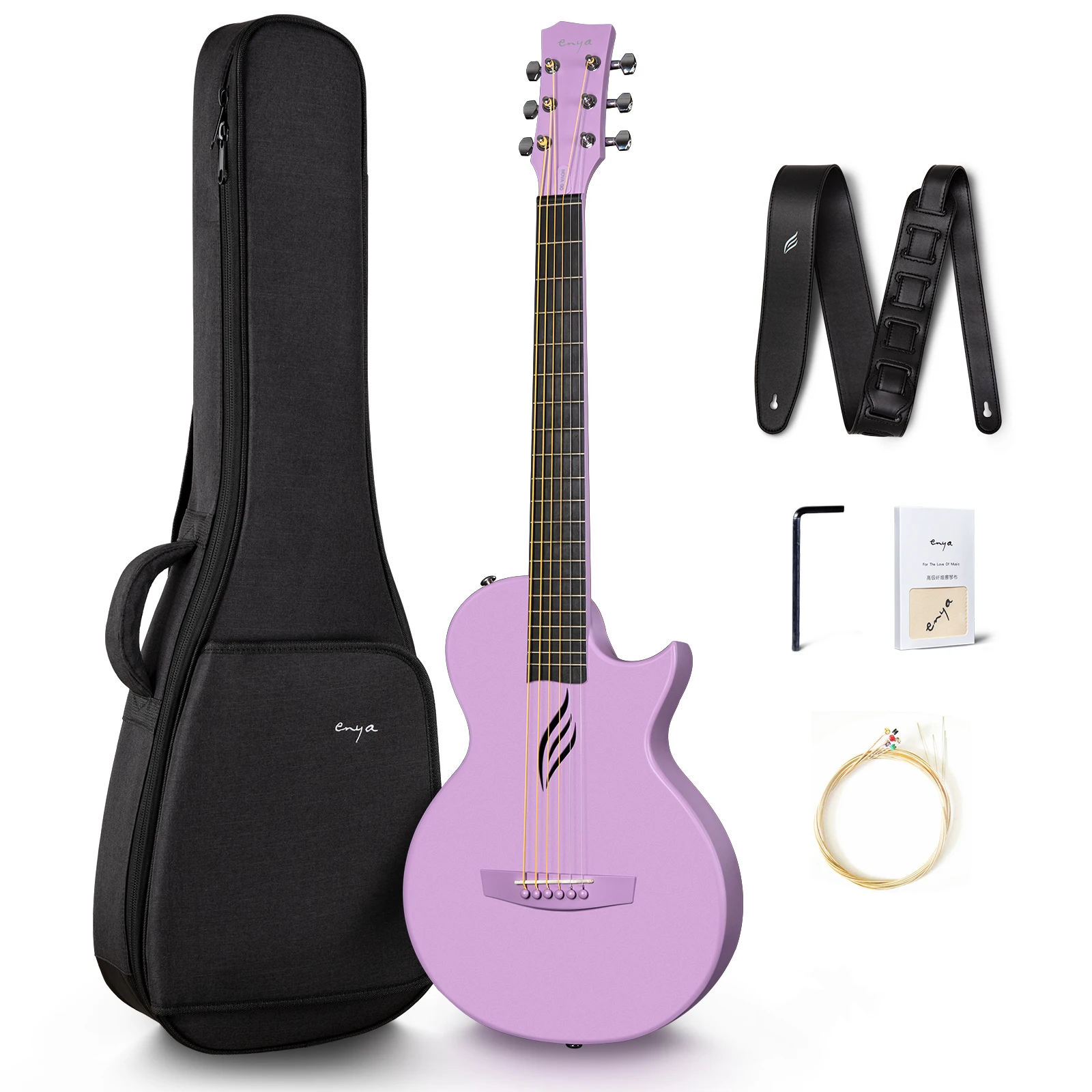 Enya Nova Go 黒 Enya Nova Go Carbon Fiber Guitar – ENYA MUSIC INC
