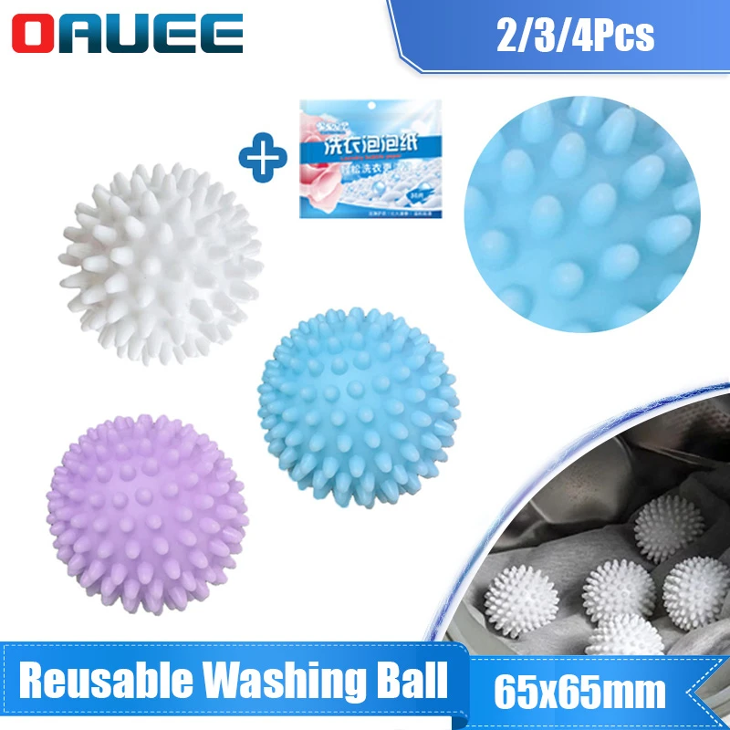 Pvc Dryer Ball Reusable Laundry Balls Washing Machine Drying Fabric