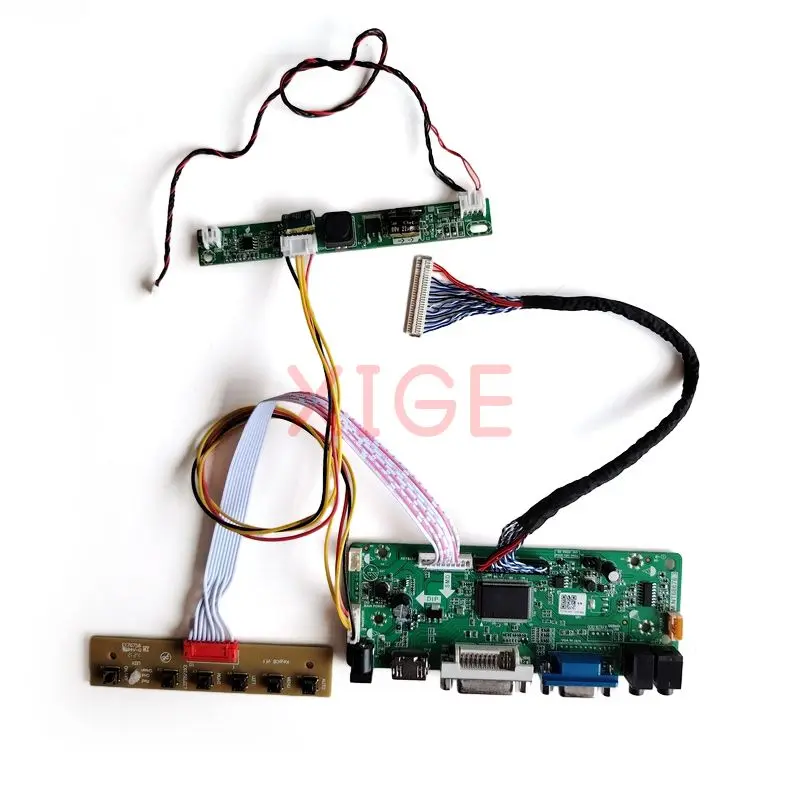 LCD  г WLED LVDS 30  DVI VGA M.NT68676 ÷ Ʈѷ ̺  DIY ŰƮ, LM230WF3 LG 23 ġ 1920x1080