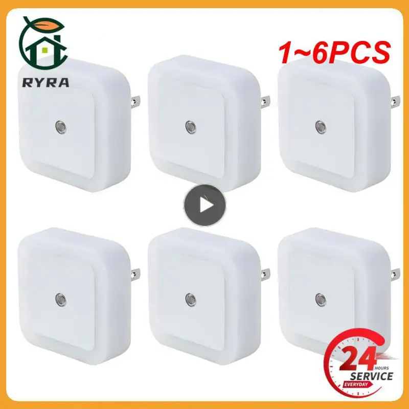 

1~6PCS Motion Sensor Night Light Wireless USB Rechargeable Cabinet Lamp Kitchen Bedroom Automatic Lighting Emergency Lights
