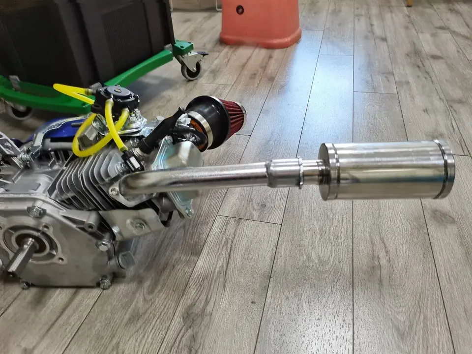Tubo Di Scarico Per Motori Predator 212cc, Honda GX160 - Foto 6