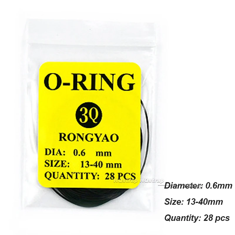 ساعة طوقا الشحوم 0.5 مللي متر 0.6 مللي متر O-حلقة...