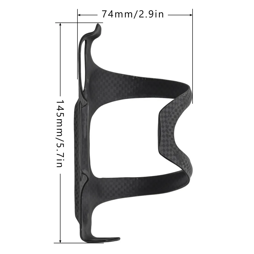 Bicycle Water Bottle Cage Bicycle Bottle Holder Water Bottle Holder 3K Full Carbon Fiber MTB Bike Road Bicycle