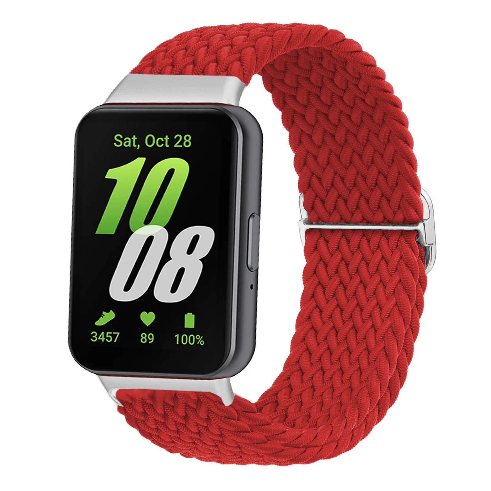 Adjustable Braided Solo Loop Nylon Sport Strap