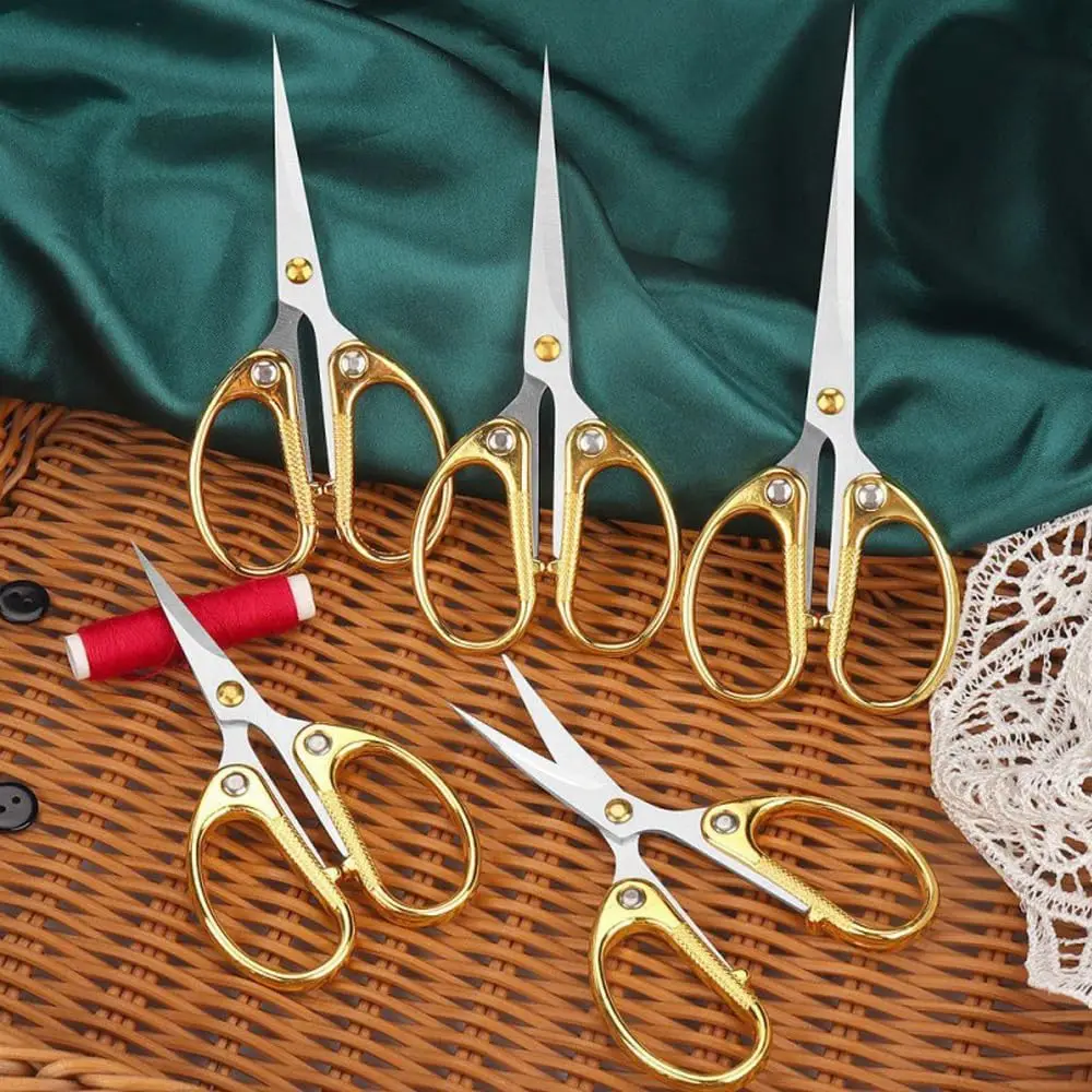 1Pc Professional Sewing Scissors Cuts Straight and Fabric Clothing Tailor's Scissors Household Stationery Office Scissors Tools