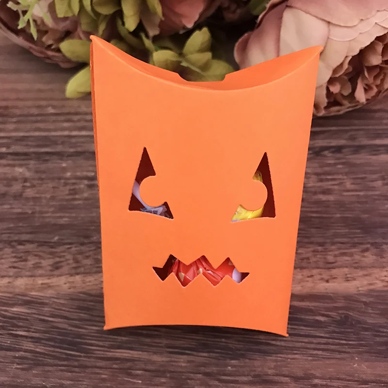 

New Arrival Halloween Pillow Box Metal Cutting Dies for DIY Scrapbooking/photo album Decorative Embossing DIY Paper Cards