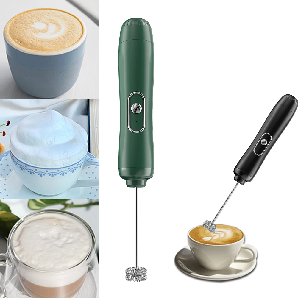 Egg Milk Frother Handheld Mixer Foam Maker Battery Powered Portable Cordless  Foamer Egg Beater Kitchen Whisk Tools Accessories - AliExpress