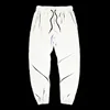 Men Streetwear Night Hip Hop Reflective Casual Pants Fashion Male Elastic Waist Skateboard Harajuku Jogger Trousers Sweatpants