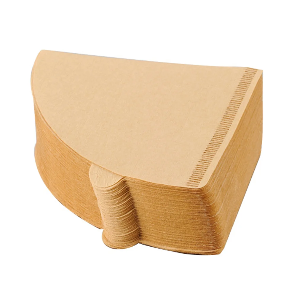 

100pcs Disposable Cone Coffee Filters Paper Coffee Filters Pour Over Filters