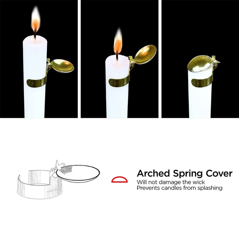 Extintor automático de velas apagador de velas sueco accesorios de