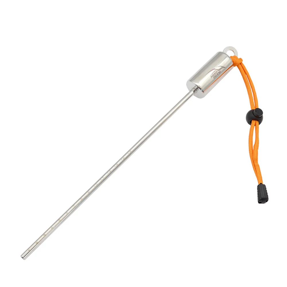 Scuba Tauchen Flasche Klopfer Edelstahl Klingeln Glocke Pol Mit Skala Hand Seil Unterwasser Sonde Stange Werkzeuge – Detail 24