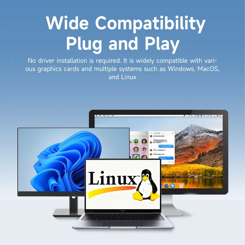 Hagibis 4K HDMI Dummy Plug DisplayPort EDID Emulator Plug Headless Adapter Virtual Display Emulator 4K@60Hz 2K@60Hz 1080P@120Hz image 5