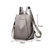 New Fashion Nylon Solid Color Lightweight Waterproof Large Capacity Detachable Shoulder Strap Multi Functional Women's Backpack 2