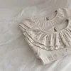 قميص بناتي مزين بالزهور