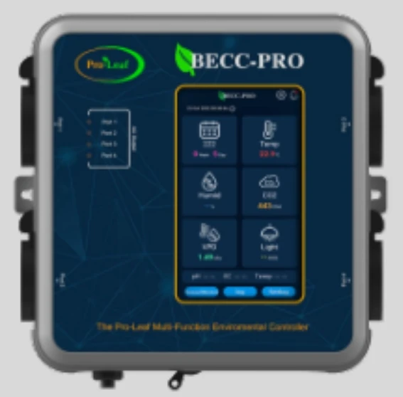온실 실내 온도, 습도 및 온실 이산화탄소 컨트롤러 BECC-B2 Pro