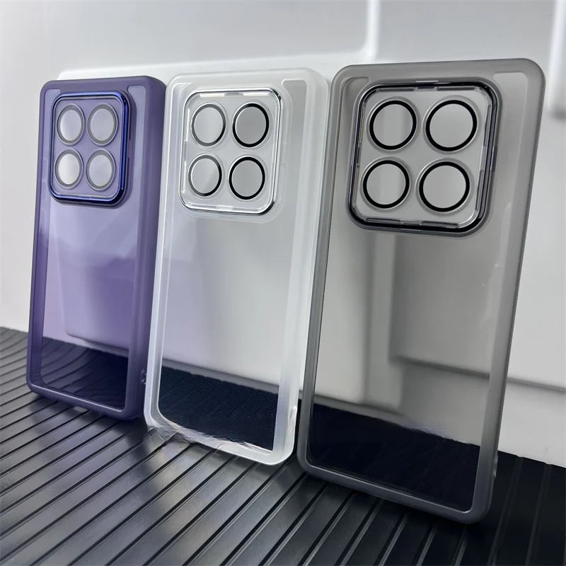 Transparent Soft Silicone Protective Back Cover Case