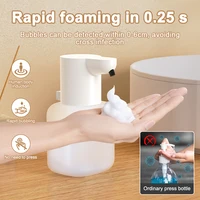 550ml Automatic Liquid Soap Dispenser Infrared Sensor USB Rechargeable Sanitizer Hand Washer Wall Mounted Bathroom IPX5 2