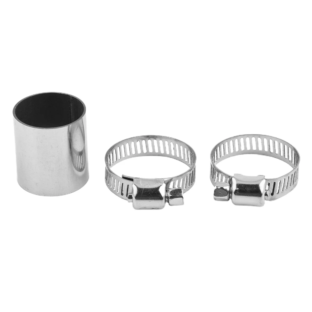 

3pcs/set Stainless Steel 24mm Heater Exhaust Pipe Connector For Webasto Diesel Night Boat Heater Parts