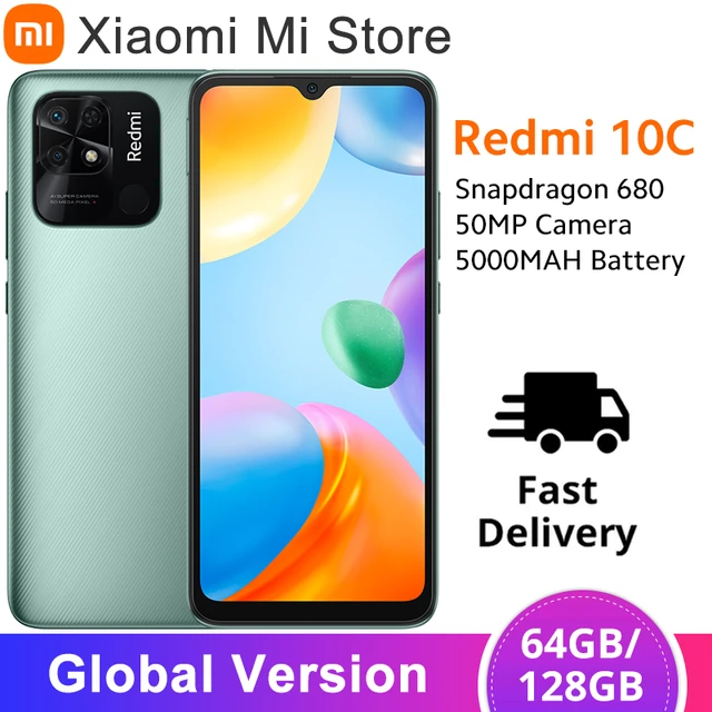 Xiaomi Redmi 10c Global Version Mobile Phone - Version Redmi 10c 10 C 4gb  64gb - Aliexpress