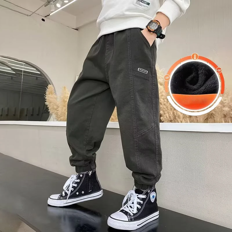 Boys Pants Autumn Winter Children