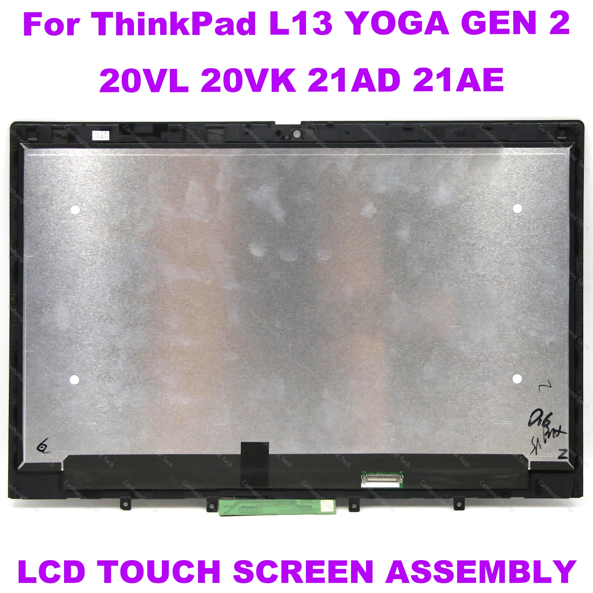 

LCD Touch Replacement Assembly Laptop Panel Screen For Lenovo ThinkPad L13 YOGA GEN 2 20VL 20VK 21AD 21ae