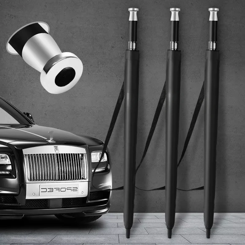 Fully Automatic Sunscreen Extra Long Handle Business Gift Umbrella for Mercedes-Benz Rolls-Royce Bentley and Other Luxury Cars
