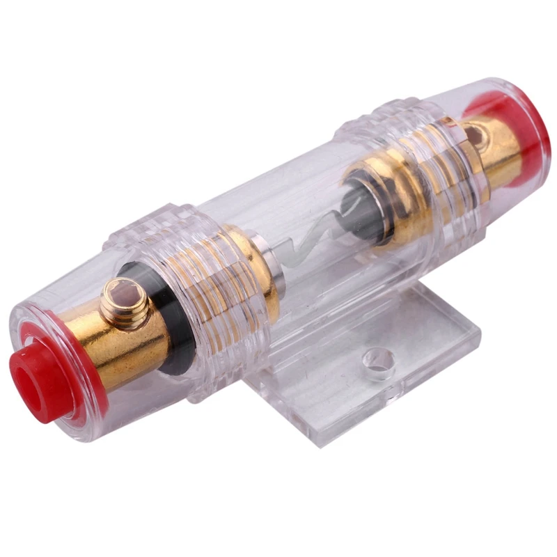 

20X Car Stereo 8 Gauge AGU Support Fuse Holder And Fuse 60 Amp Audio Cable