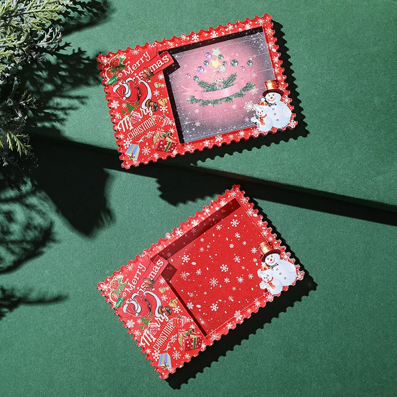 

Polaroid Photo Frame Insert Card Christmas Refrigerator Sticker Magnet Personalized Creative Magnet Photo Paper Decoration