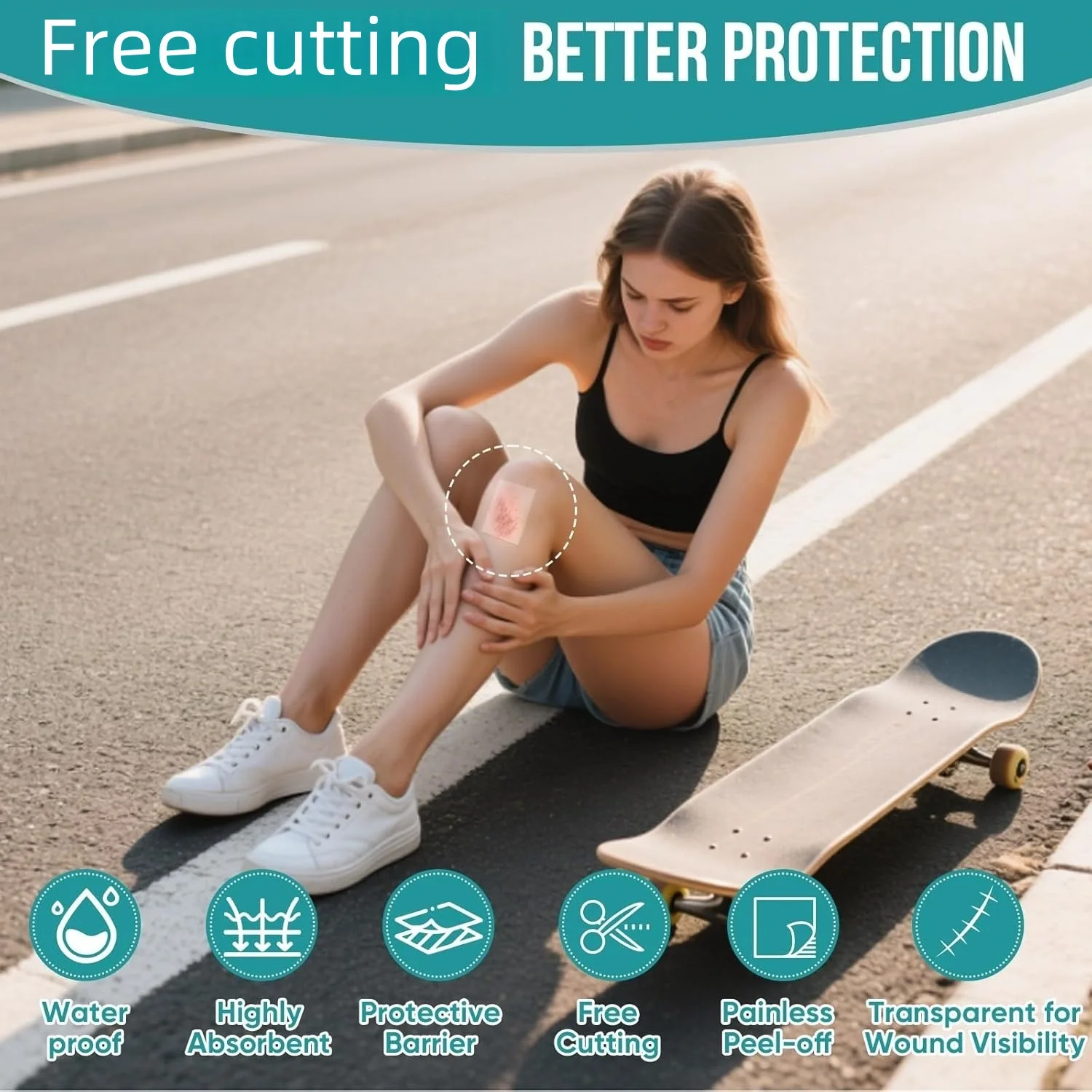 Advanced Skin-Friendly Hydrocolloid Healing Dressings - Soft, Anti-Infection, Customizable Roll