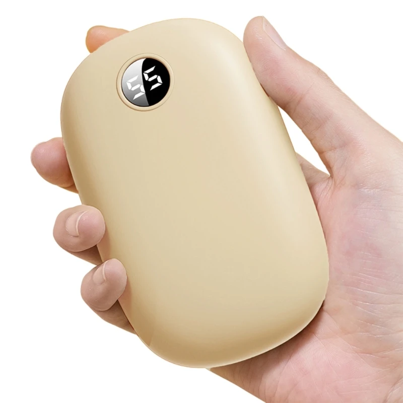 

Fashionable Hand Warmer 10000mAh Fast Warm Portable Hands Warmer 2 in 1 Designs