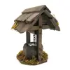 Miniature Chicken Coop Wood Arch Bridge Outdoor Scene Model Micro Landscape Fairy Garden Decor Dollhouse Decoration Accessories 4