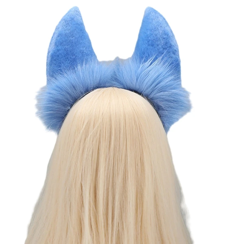 

Cosplay Anime Character Headband Plush Foxes Ear Hair Hoop for Girls Dropship