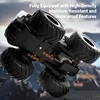 2.4G RC Trucks Amphibious Remote Control Car Waterproof Vehicle with 7.4V 900Mha Battery Monster Truck Toys Car Gift for Boy Kid 6