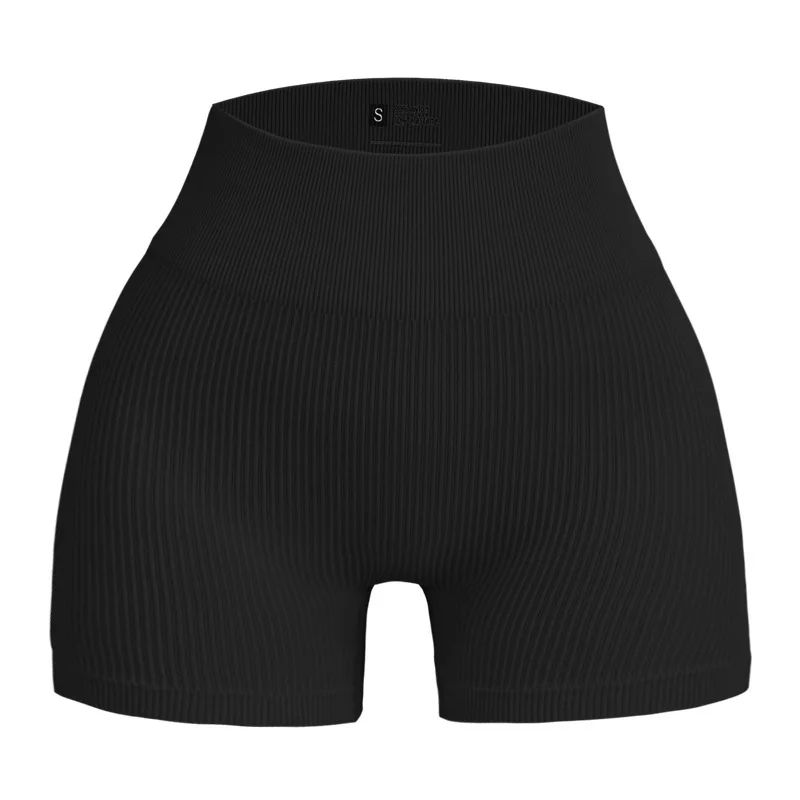 New Women Gym Shorts Sports Yoga Pants Ignite Short 4.5" Seamless High Stretch Workout Scrunch Butt Yoga Seamless Leggings Color 6