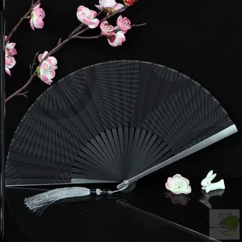 Titanium Alloy Fan Boys Iron Fan Pure Metal Fan Metal Folding Fan Aluminum Alloy Material 1