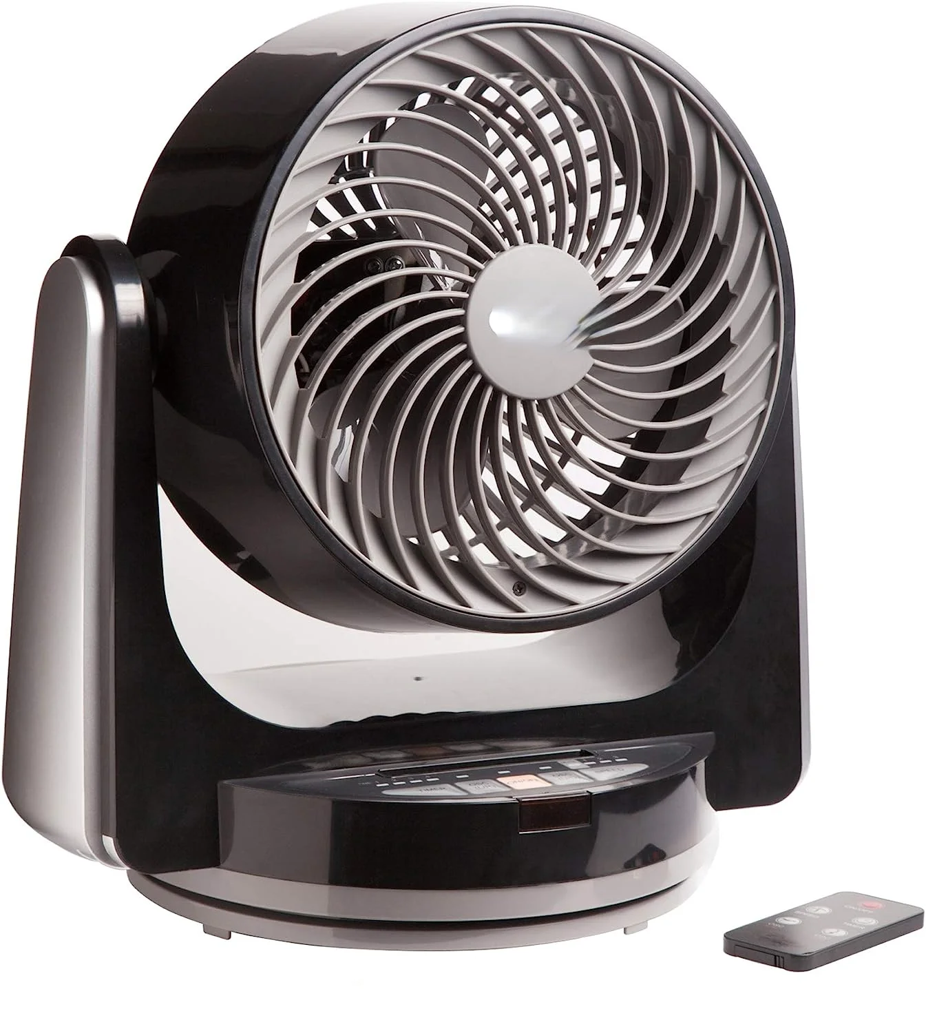 

III Dual Oscillating 10" High Velocity Desk Fan with Bluetooth Technology,Black Fans handheld Floor standing fan Neck cooling tu