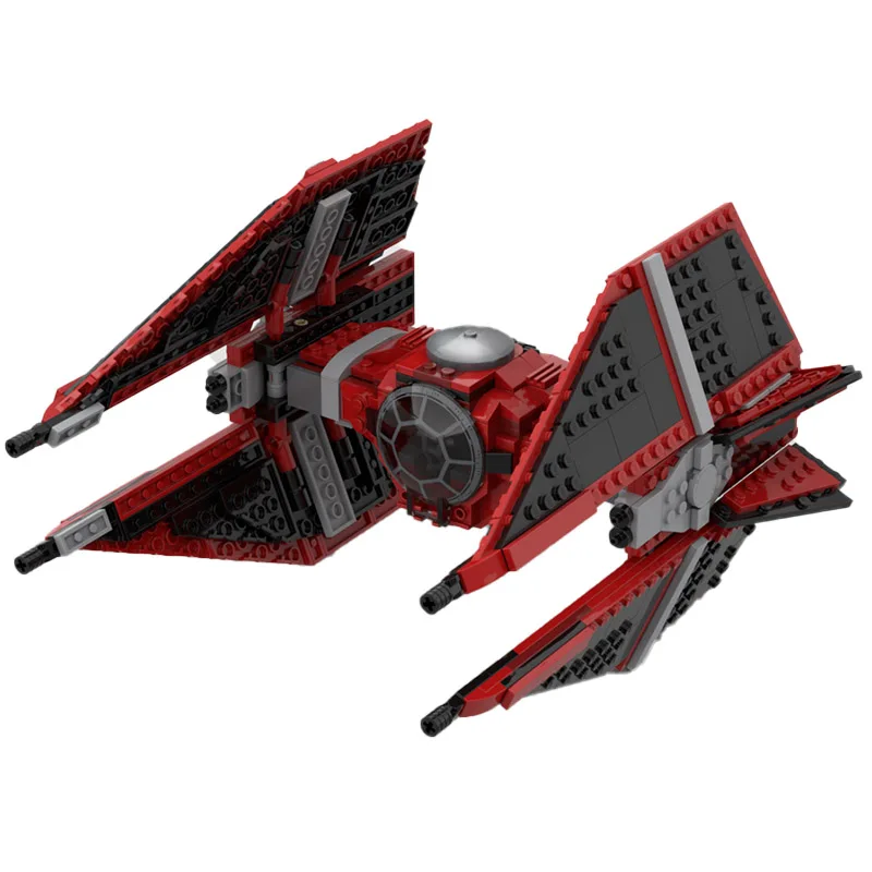 

NEW 557PCSFamous star Movie MOC Royal Guard Interceptor Space fighter Model DIY creative ideas ChildrenToy Gift Blocks MOC-75240