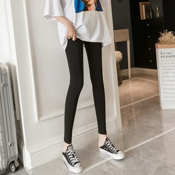 Summer Maternity Pants Size   Loose for Pregnant Women   Spring Pregnancy Clothes Blend Side Trousers 3