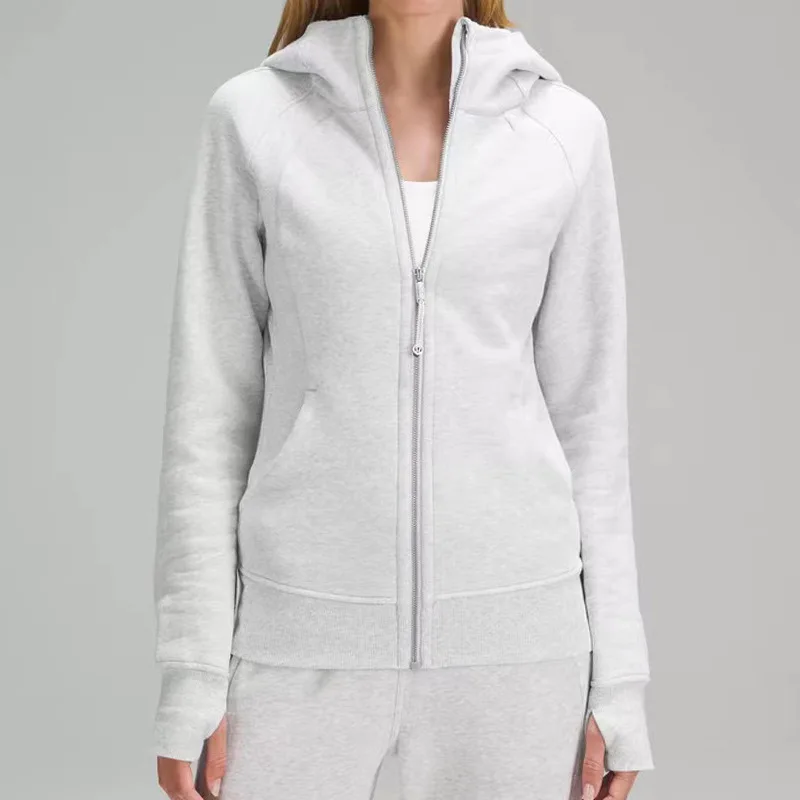 Women's Golf Long Sleeve Women's Fleece-Lined Thick Style Trench Coat Hooded Slim Fit Windproof Golf Jackets 골프 재킷