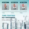 Machine Countertop, 2 Ways to Add Water, 45Lbs/Day 24 Pcs Ready in 13 Mins, Self-Cleaning Portable Compact, with Ice Scoop & Bas 4