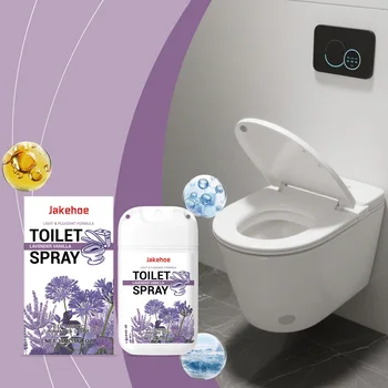 Spray deodorante rapido per WC, multiuso quotidiano, elimina gli odori dei WC, naturalmente fresco, fragranza duratura, detergente