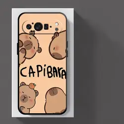 Cute Cartoon Capybara Phone Cover Case for Google Pixel 8 Pro (Mix05)