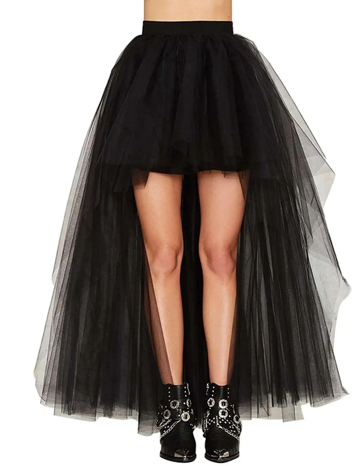 Woman Tulle Petticoat Skirt 3 Layers