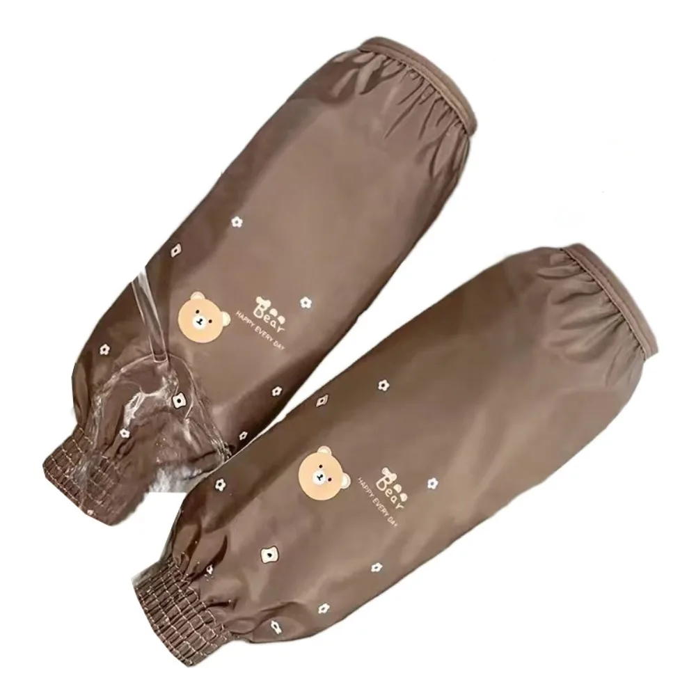 Waterproof Cartoon Cuff Sleeves - Anti-Dirt and Oil-Proof Sleeve Protectors for Autumn and Winter Use