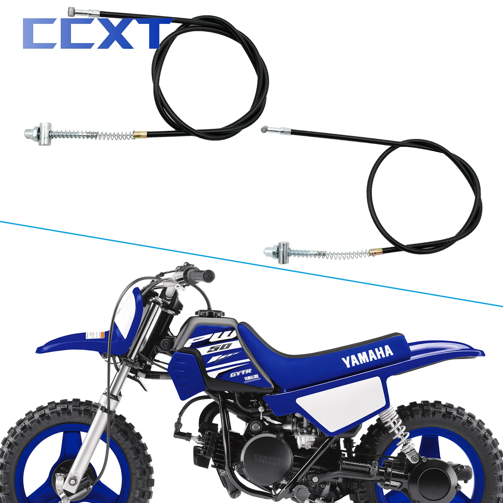 Cavo Freno Anteriore E Posteriore Per Moto Per Yamaha Pw50 Py50 1981-2009 Cavo Freno A Tamburo Dirt Bike Kids Bike Motocross Universale