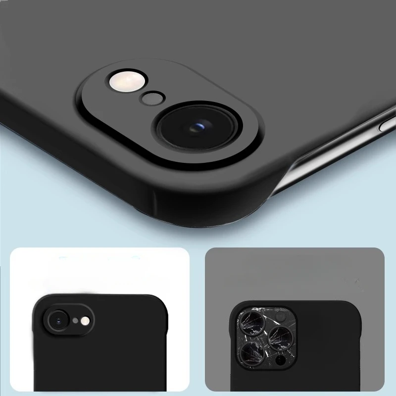Ultra-Thin Frameless Matte Phone Case - Hard PC Protective Back Cover Shell