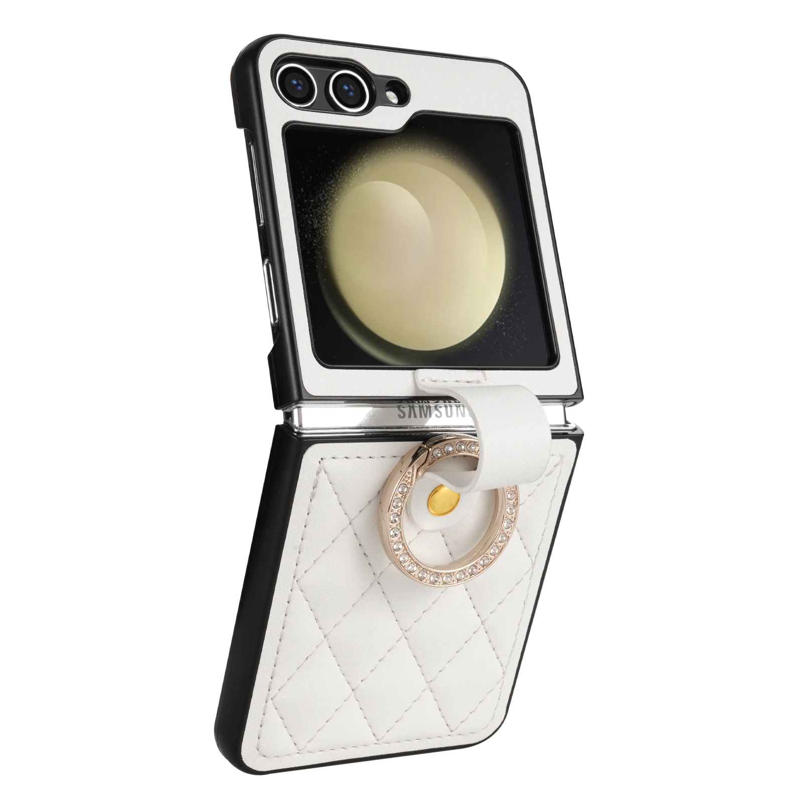 عالية الجودة بو الجلود حلقة حامل قضية الهاتف لسامس...