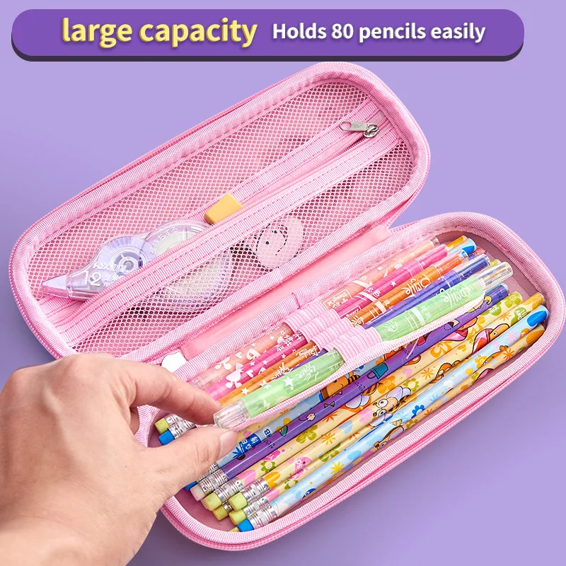 Kawaii 3D EVA Pencil Case cartoon three-dimensional mermaid stationery box student school supplies storage box kids gifts