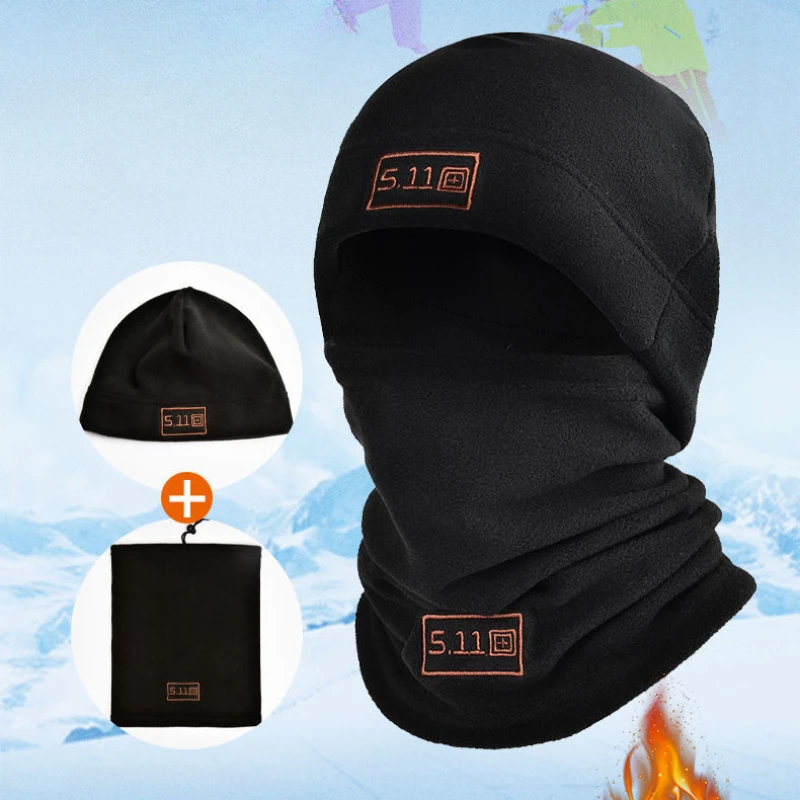 Balaclava Mask Winter Warm Polar Coral Fleece Men Face Neck Warmer Beanies Thermal Head Cover Tactical Military Sports Ski